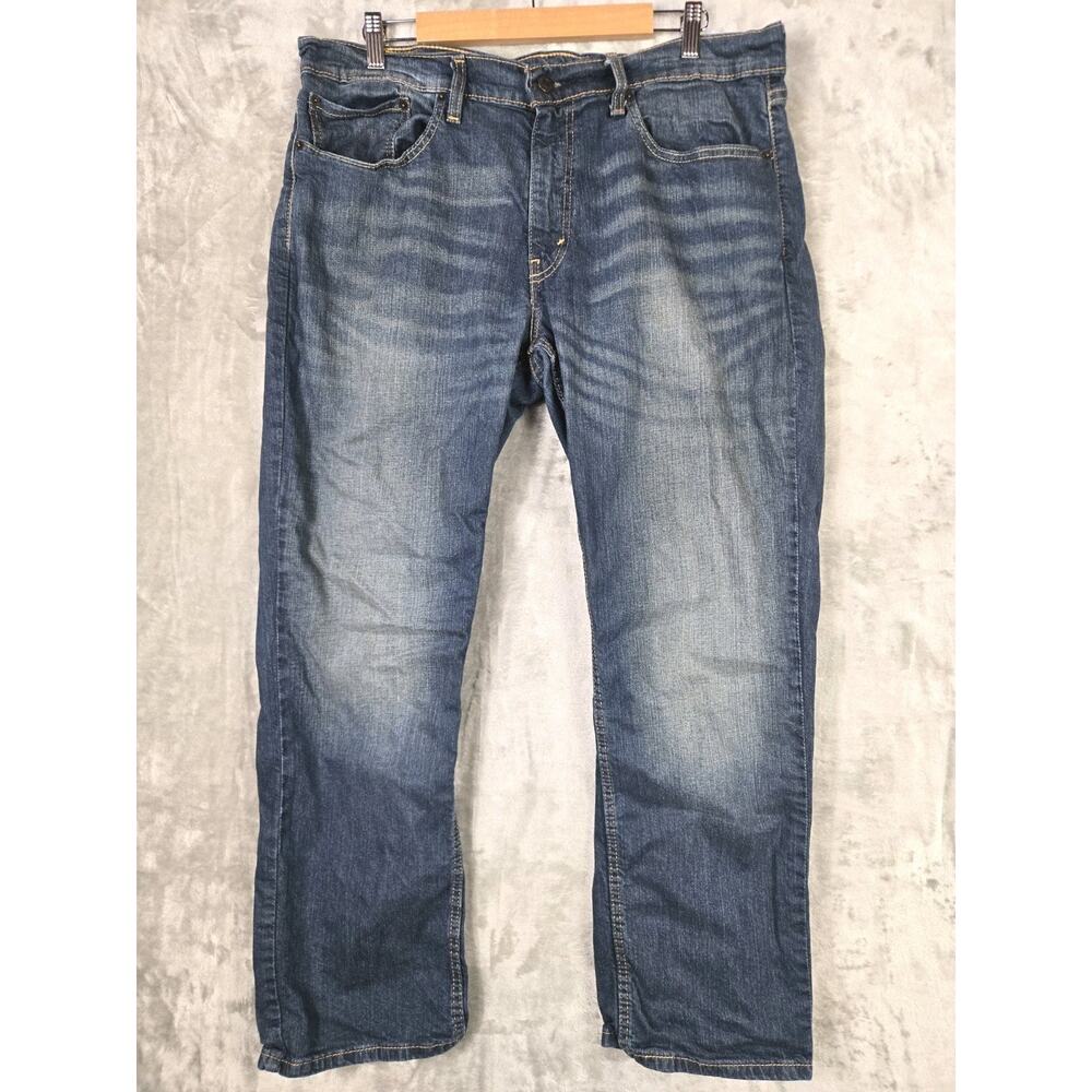 Levis 559 Jeans Relaxed Stretch Straight Leg Medium Wash Mens 36x30 *(37x29.5)*